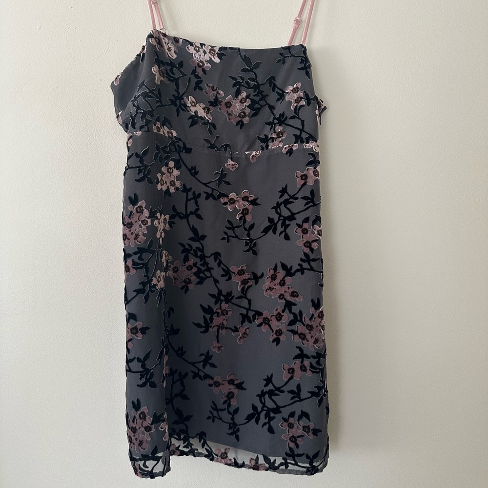 Forever 21 Cheery Blossom Floral Pattern Dress